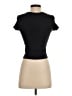 SKIMS Black Short Sleeve Turtleneck Size S - photo 2