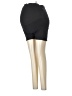 Pink Blush Solid Gold Black Athletic Shorts Size M (estimated) - photo 1