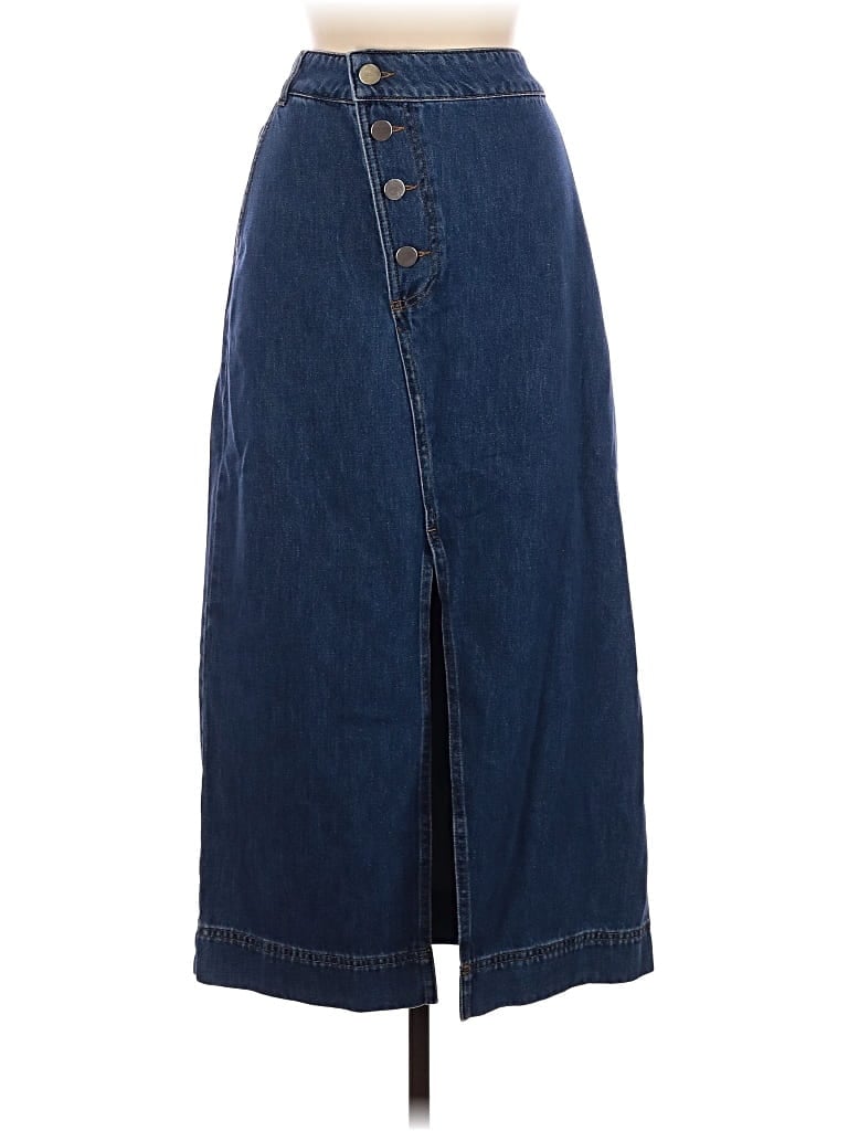 Aligne Denim Skirt In Brown