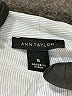 Ann Taylor Gray Long Sleeve Blouse Size S - photo 7