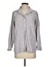Side Stitch 100% Lyocell Gray Long Sleeve Button-Down Shirt Size S (petite) - photo 1