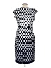 Connected Apparel Polka Dots Gray Cocktail Dress Size 10 - photo 2