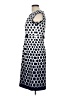 Connected Apparel Polka Dots Gray Cocktail Dress Size 10 - photo 5
