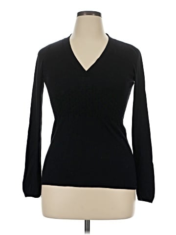 White House Black Market Silk Pullover Sweater (view 1)