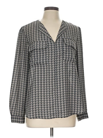 Jones New York Signature Long Sleeve Blouse (view 1)