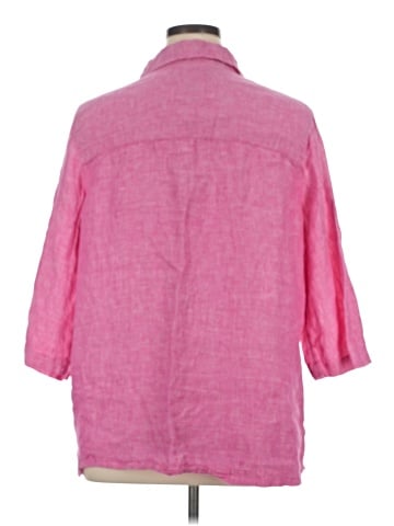 Tahari 3/4 Sleeve Button-Down Shirt (view 2)
