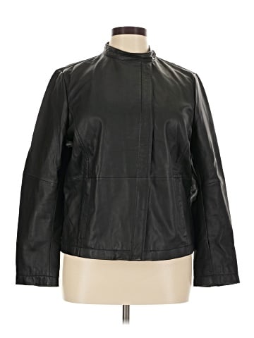 J. McLaughlin Leather Jacket (view 1)