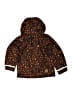 Mini Rodini Animal Print Brown Snow Jacket Size 6 - 7 - photo 1