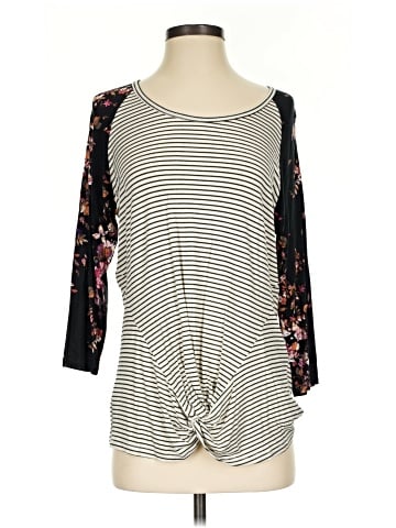 Eyeshadow 3/4 Sleeve Top (view 1)