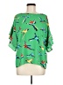 Ruby Rd. Green 3/4 Sleeve Blouse Size M - photo 1