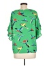 Ruby Rd. Green 3/4 Sleeve Blouse Size M - photo 2