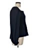 Gap 100% Polyester Blue Long Sleeve Blouse Size L - photo 4