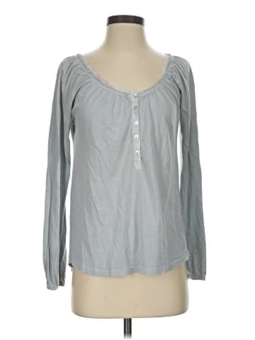 Velvet Long Sleeve Top (view 1)