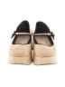 Larroudé Solid Tan Wedges Size 6 1/2 - photo 2