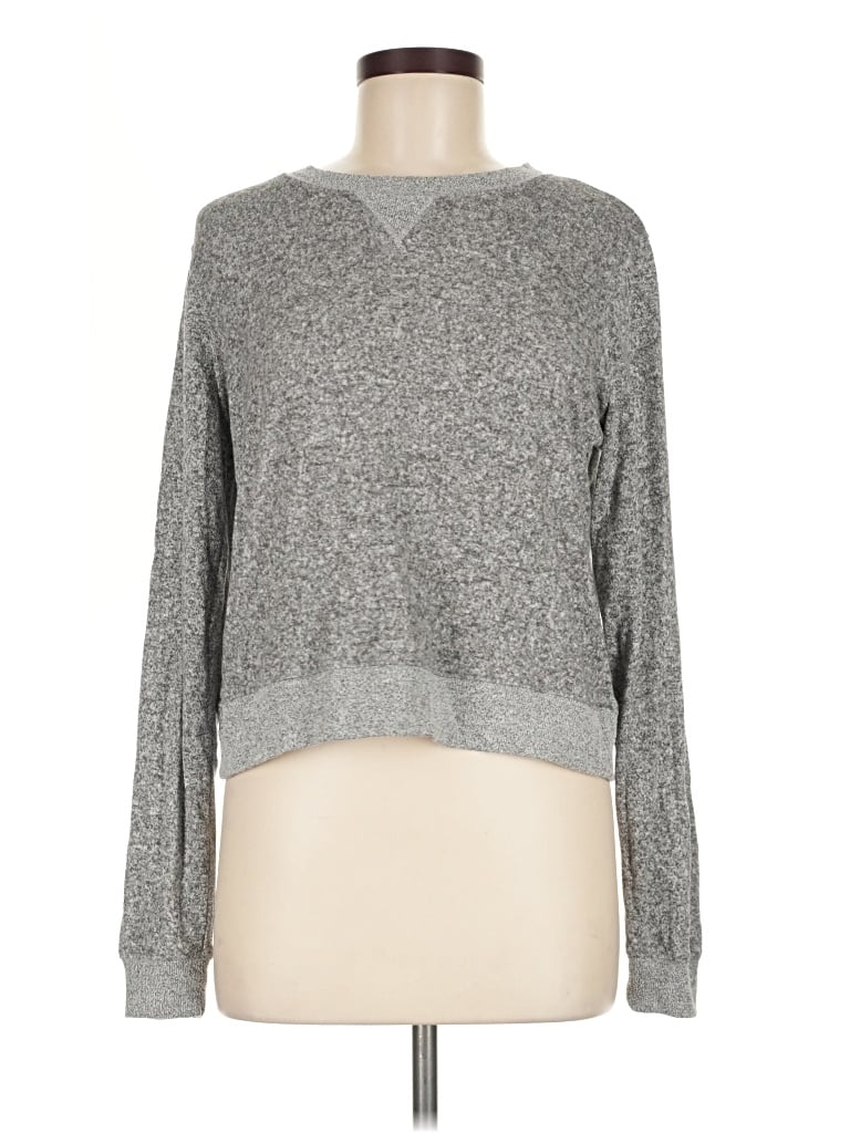 Pre-owned Out From Under Pullover Sweater In Gray