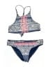 Roxy Paisley Blue Two Piece Swimsuit Size 10 - photo 1
