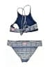 Roxy Paisley Blue Two Piece Swimsuit Size 10 - photo 2
