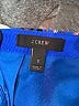 J.Crew 100% Polyester Print Blue Casual Skirt Size 2 - photo 5