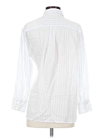 Ann Taylor LOFT 3/4 Sleeve Button-Down Shirt (view 2)