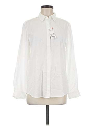 Uniqlo Long Sleeve Button-Down Shirt (view 1)