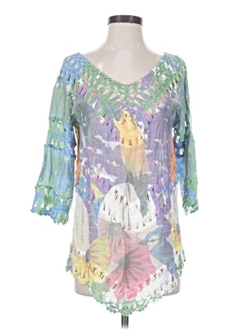 Rain 3/4 Sleeve Blouse (view 1)
