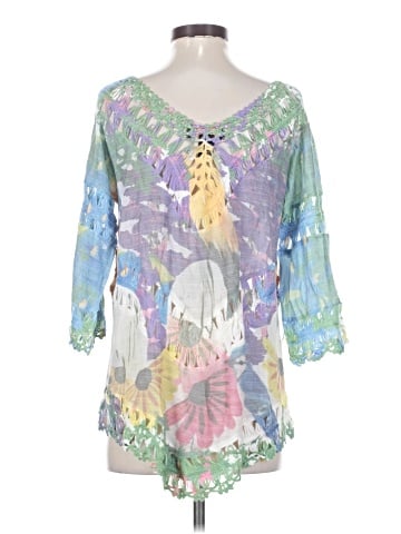 Rain 3/4 Sleeve Blouse (view 2)