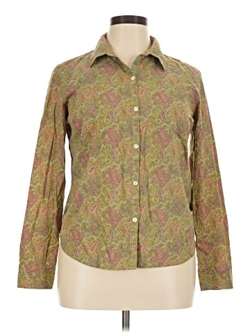 Charter Club Long Sleeve Button-Down Shirt (view 1)