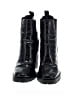 Steve Madden Animal Print Snake Print Black Ankle Boots Size 7 1/2 - photo 2