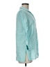 Brooks Brothers 100% Linen Teal 3/4 Sleeve Button-Down Shirt Size 8 - photo 4