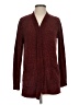 Matty M 100% Polyester Burgundy Cardigan Size S - photo 1