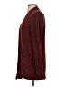 Matty M 100% Polyester Burgundy Cardigan Size S - photo 5