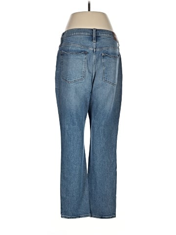 Madewell The Petite High-Rise Slim Boyjean in Neal Wash: TENCEL&trade; Denim Edition (view 2)
