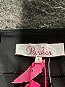Parker 100% Polyester Color Block Black Athletic Shorts Size 6 - photo 3