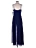 MSK 100% Polyester Blue Jumpsuit Size M - photo 2