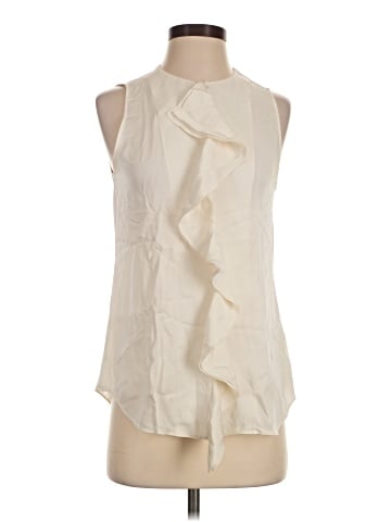 Theory Sleeveless Silk Top (view 1)