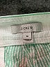 J.Crew 100% Cotton Stripes Green Shorts Size 10 - photo 3