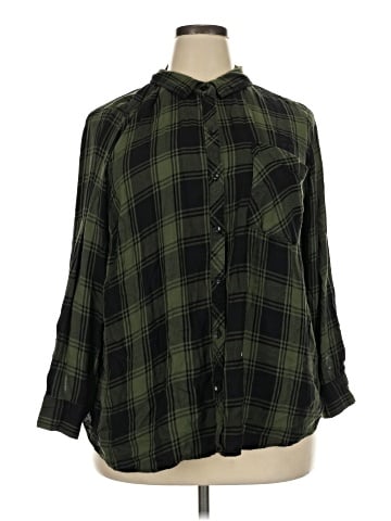 Terra & Sky Long Sleeve Button-Down Shirt (view 1)