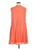 DR2 100% Polyester Solid Orange Casual Dress Size XL - photo 2
