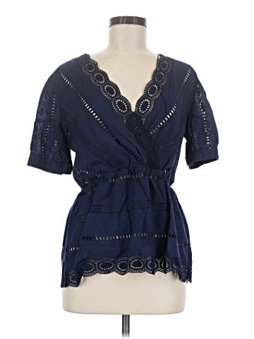 Caslon Short Sleeve Blouse (view 1)
