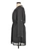 DR2 100% Polyester Solid Gray Casual Dress Size XL - photo 5