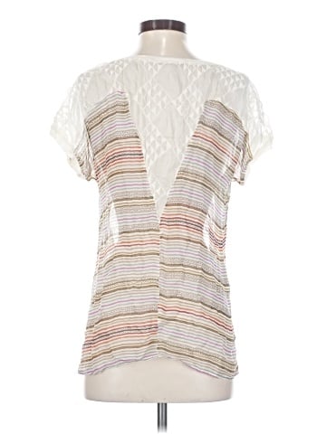 Language Short Sleeve Blouse (view 2)