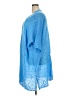 Catherines 100% Acrylic Blue Poncho Size 4X - photo 5