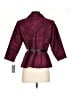 Alex Evenings Jacquard Black Burgundy Jacket Size S (petite) - photo 2
