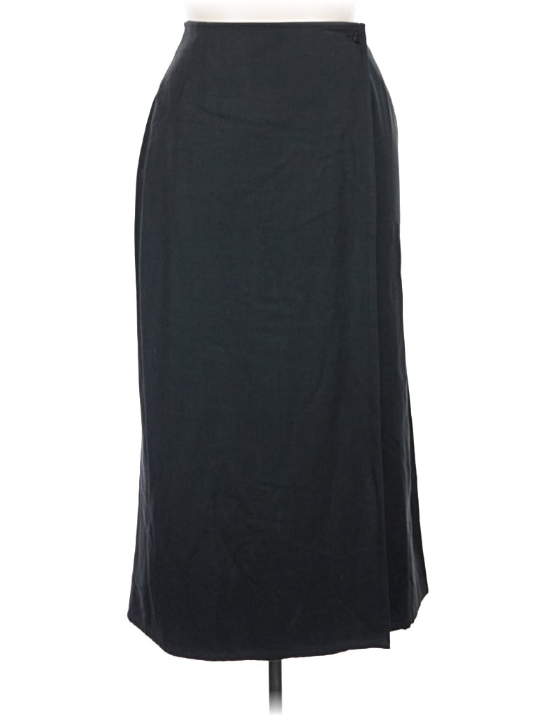 Pre-owned Eddie Bauer Formal Skirt In Black