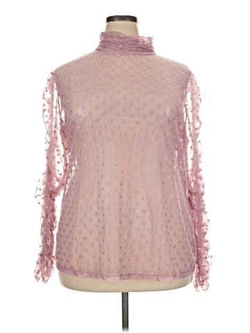 Ashley Stewart Long Sleeve Top (view 1)