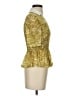 Maeve Gold Short Sleeve Blouse Size XXS - photo 4