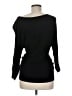White House Black Market 100% Rayon Black Pullover Sweater Size M - photo 2