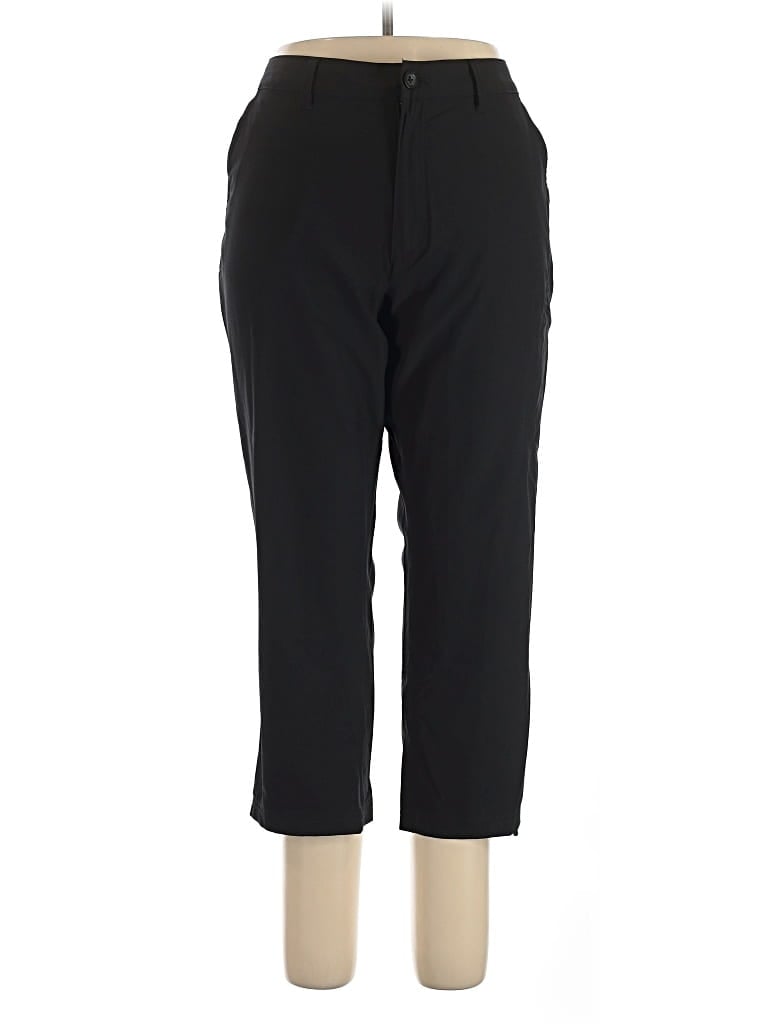 Pre-owned Eddie Bauer Dress Pants In Black