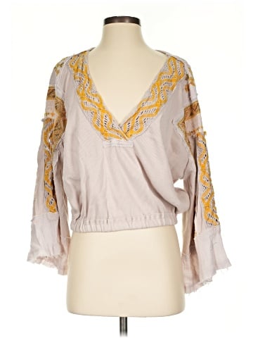 Free People 3/4 Sleeve Blouse (view 1)