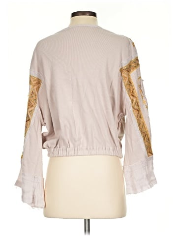 Free People 3/4 Sleeve Blouse (view 2)